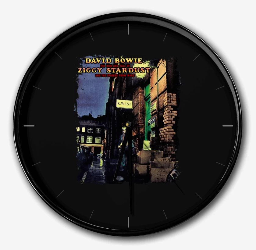 Reloj Negro de Ziggy Stardust