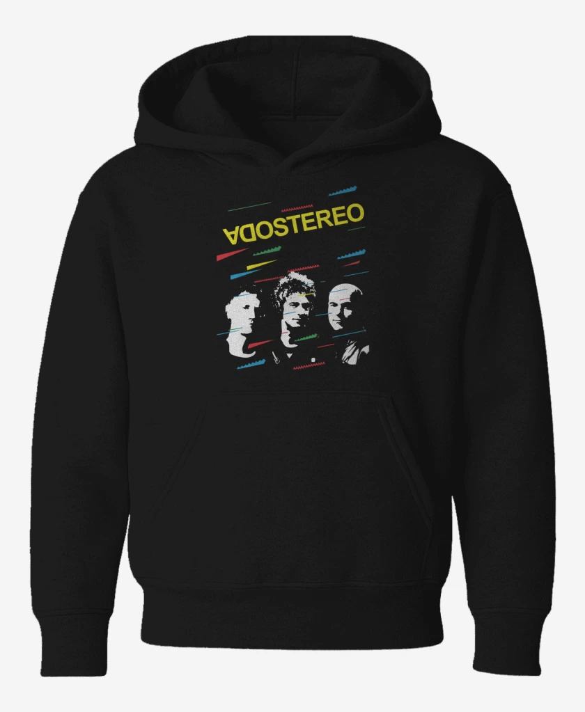Poleron de niño Negro de Soda Stereo