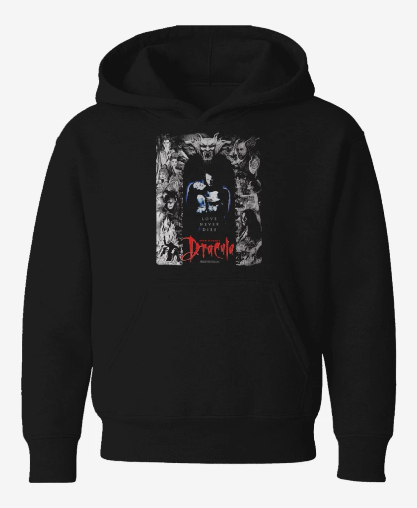 Poleron de niño Negro de Bram Stroker Dracula