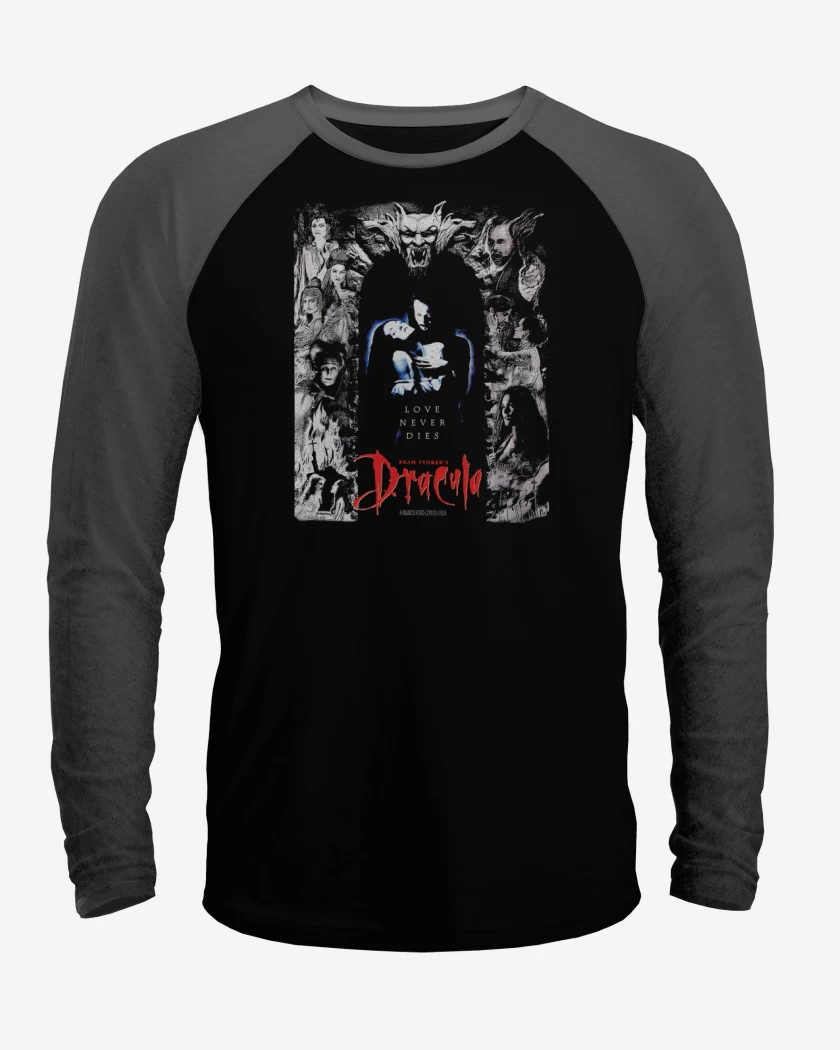 Polera Raglan Bram Stroker Dracula