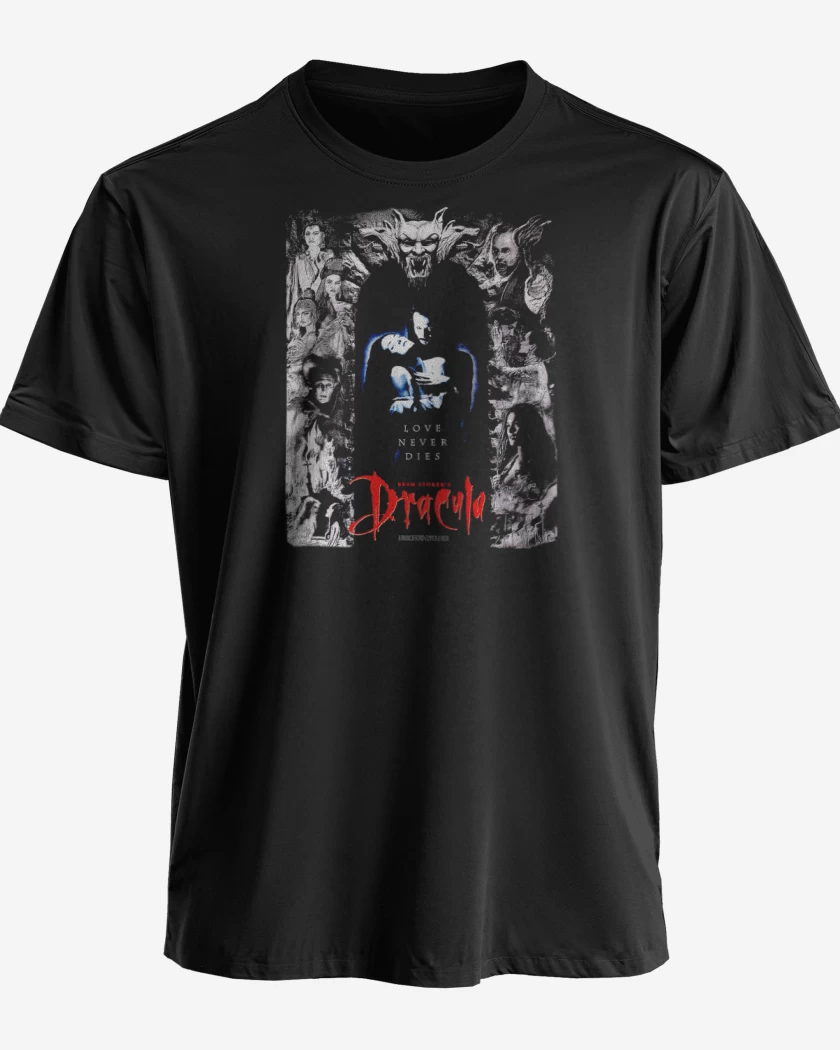 Polera premium Negro de Bram Stroker Dracula