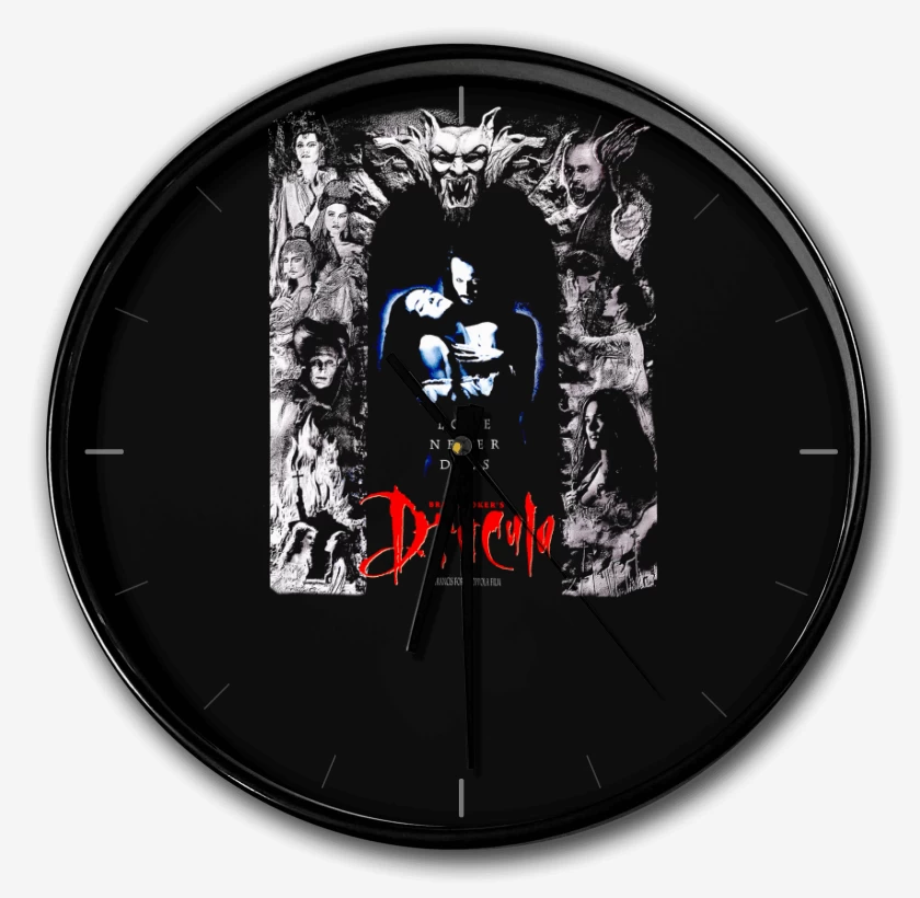 Reloj Negro de Bram Stroker Dracula