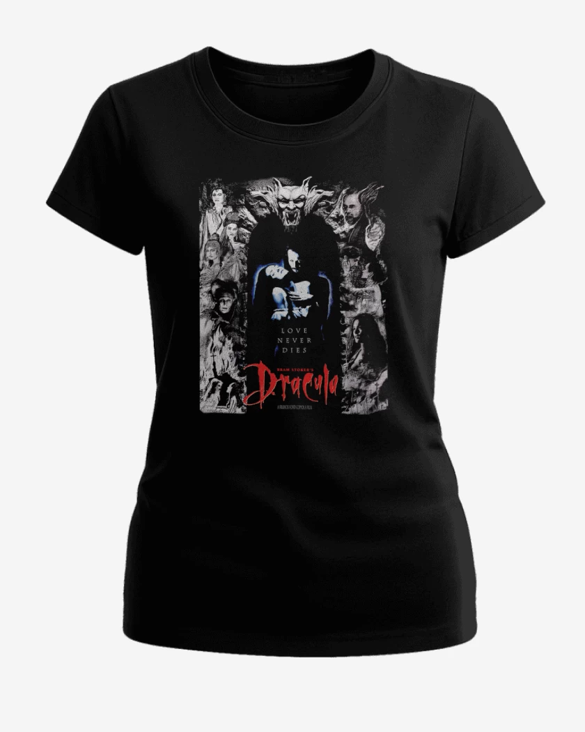 Polera de Mujer Negro de Bram Stroker Dracula