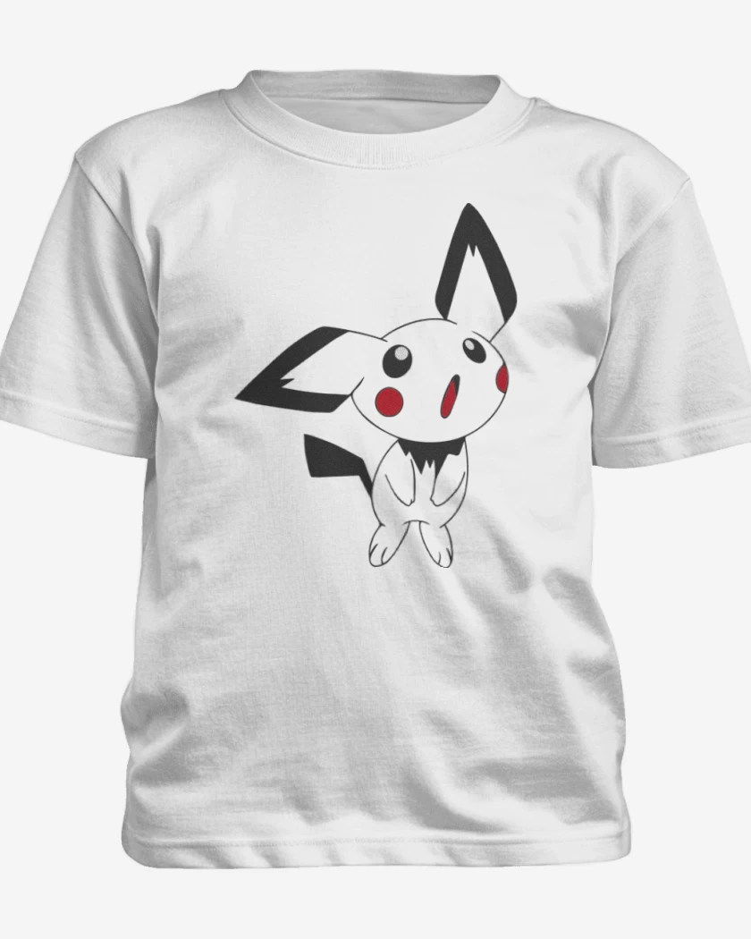 Polera de niño Blanco de Pichu
