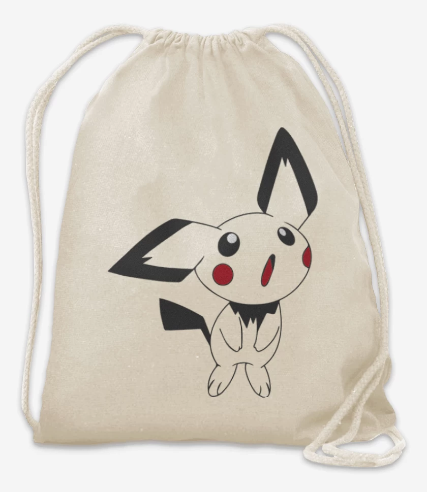 Mochila Blanco de Pichu