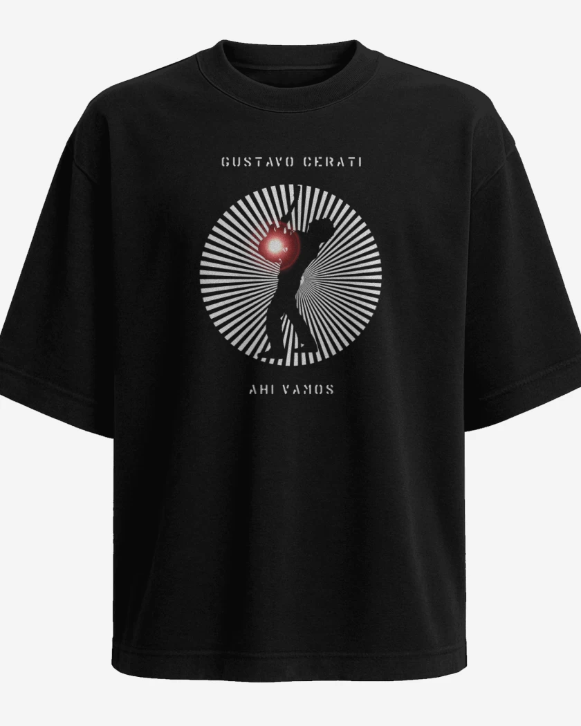 Polera Oversize Cerati ahi vamos
