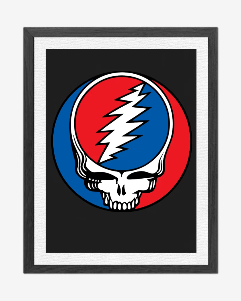 Cuadro decorativo Negro de Grateful Dead