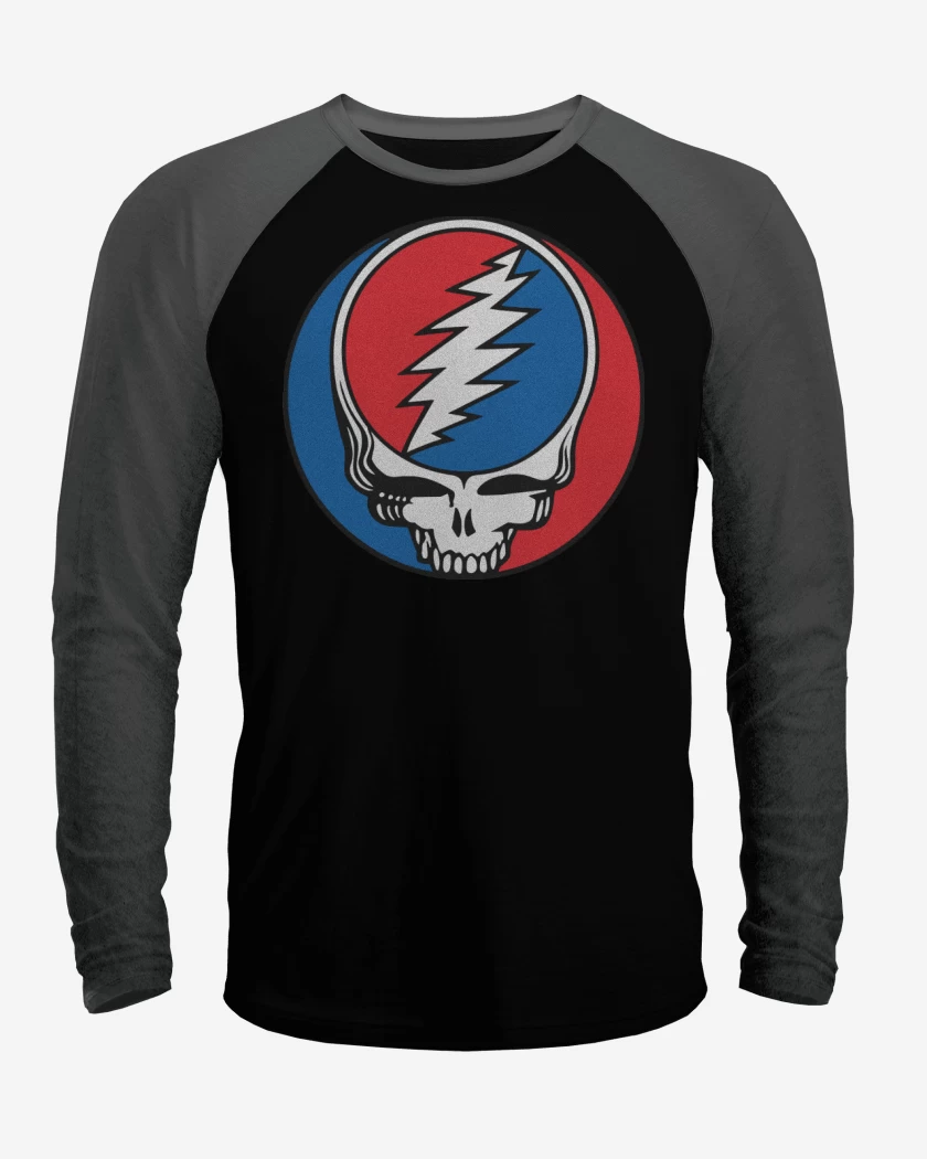 Polera Raglan Grateful Dead
