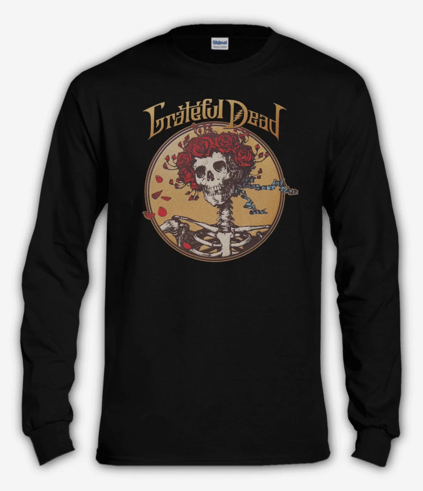 Polera manga larga Negro de Grateful Dead 2
