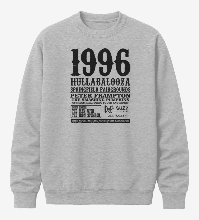 Poleron polo 1996 Hullabalooza
