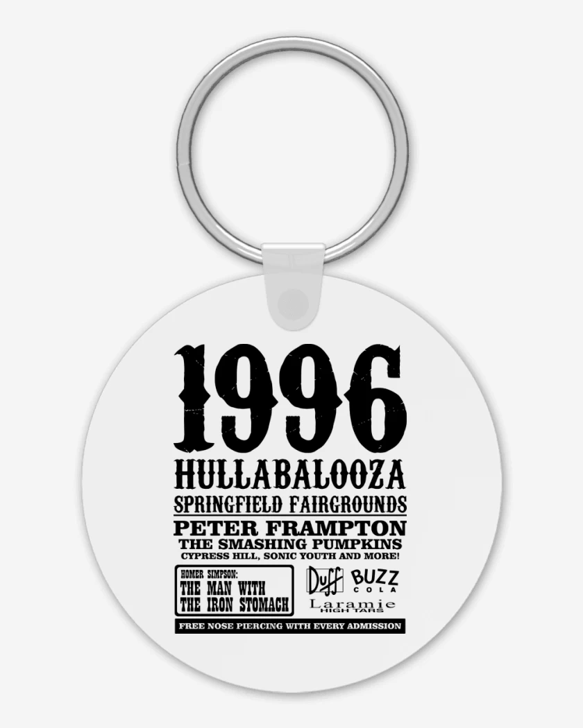 Llavero 1996 Hullabalooza