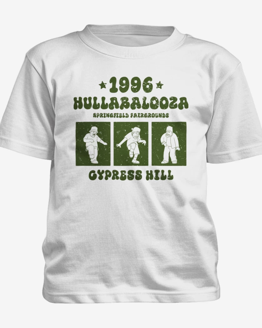 Polera de niño Blanco de Cypress Hill Hulla