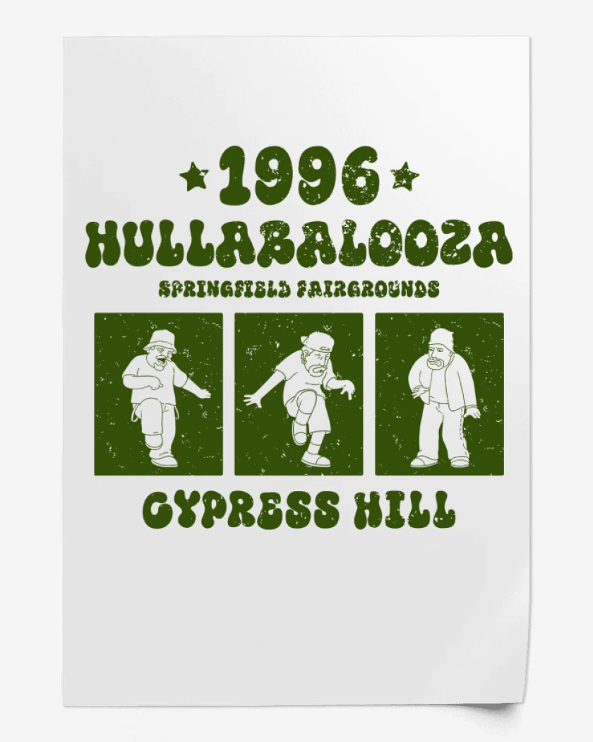 Print Cypress Hill Hulla