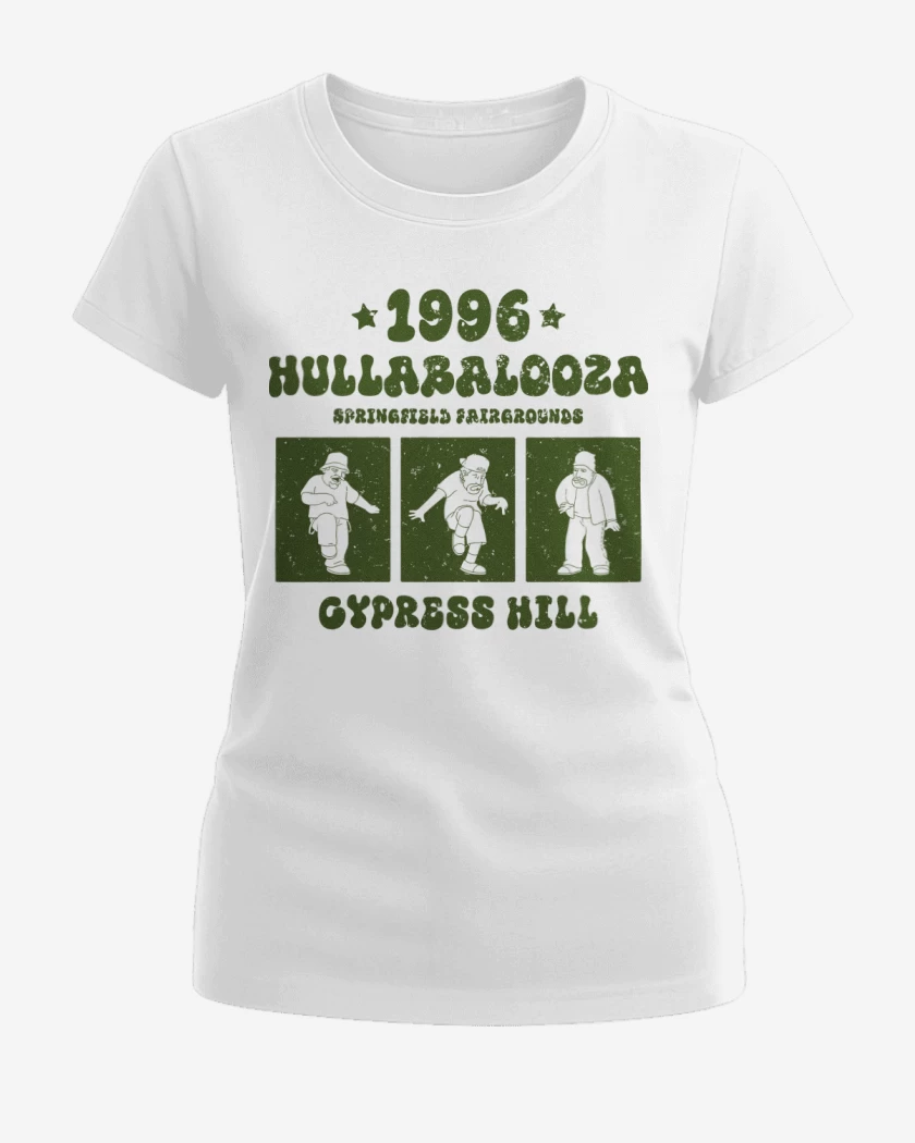Polera de Mujer Blanco de Cypress Hill Hulla