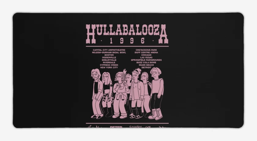Mouse pad Gamer Hullabalooza Springfield 
