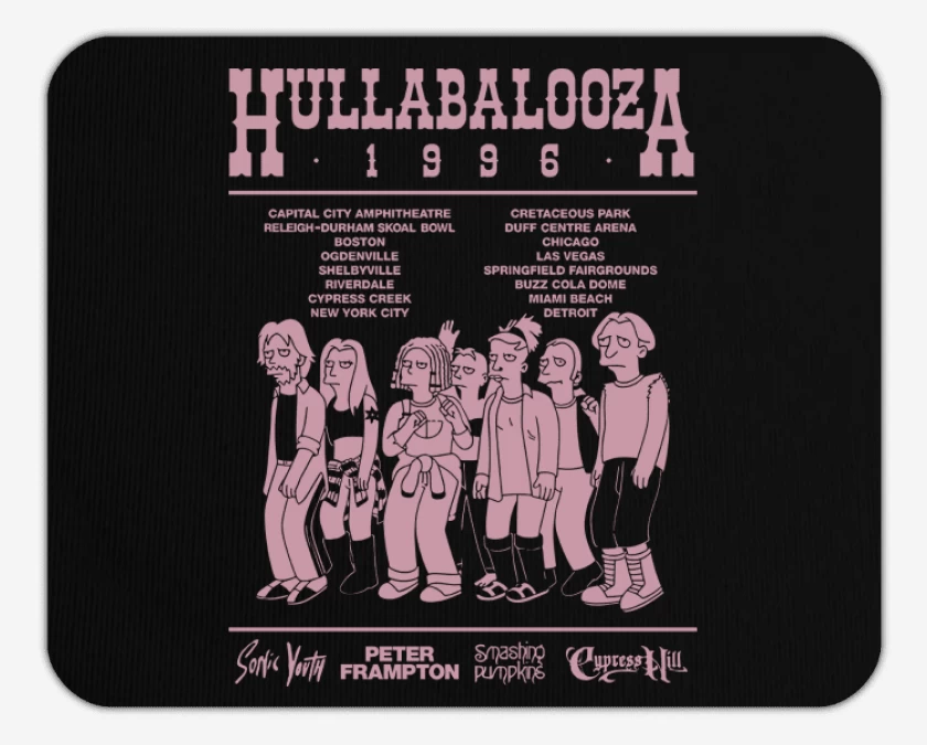 Mousepad Hullabalooza Springfield 