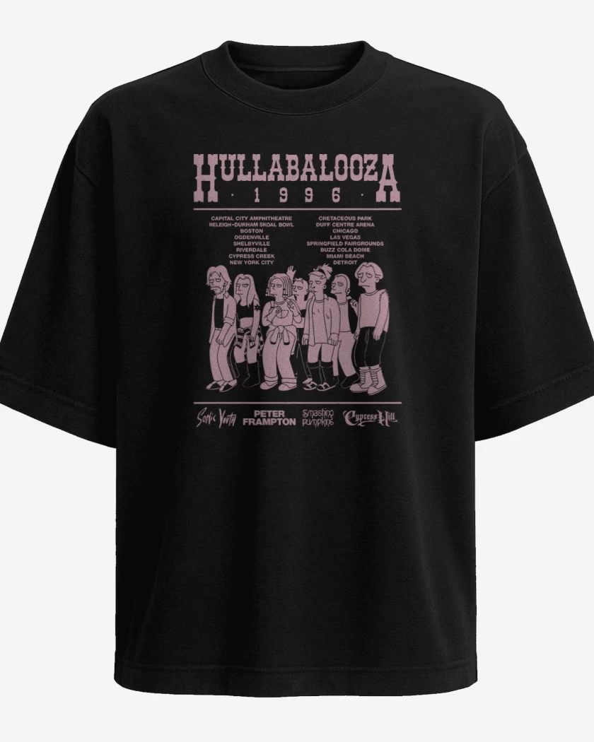 Polera Oversize Hullabalooza Springfield 