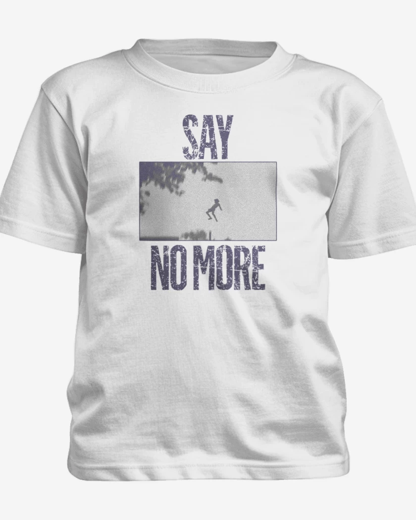 Polera de niño Blanco de Say no more