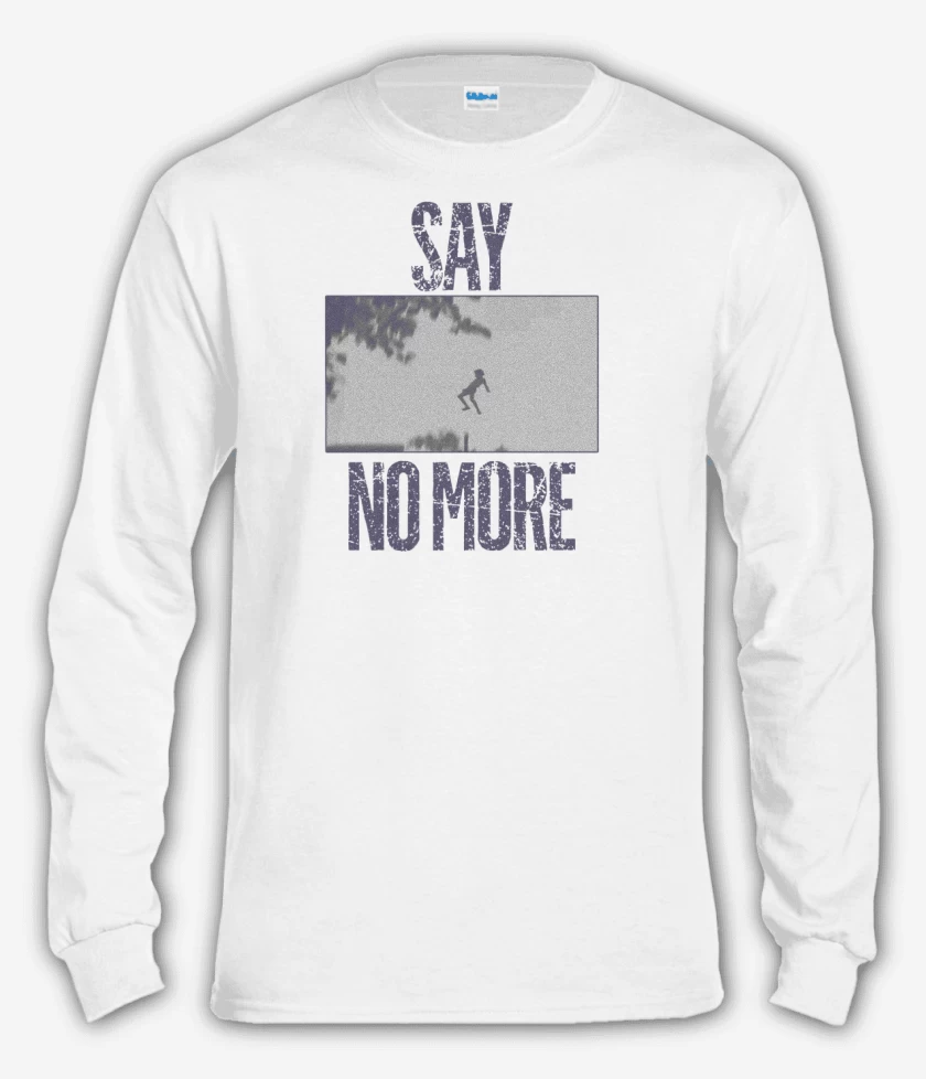 Polera manga larga Blanco de Say no more