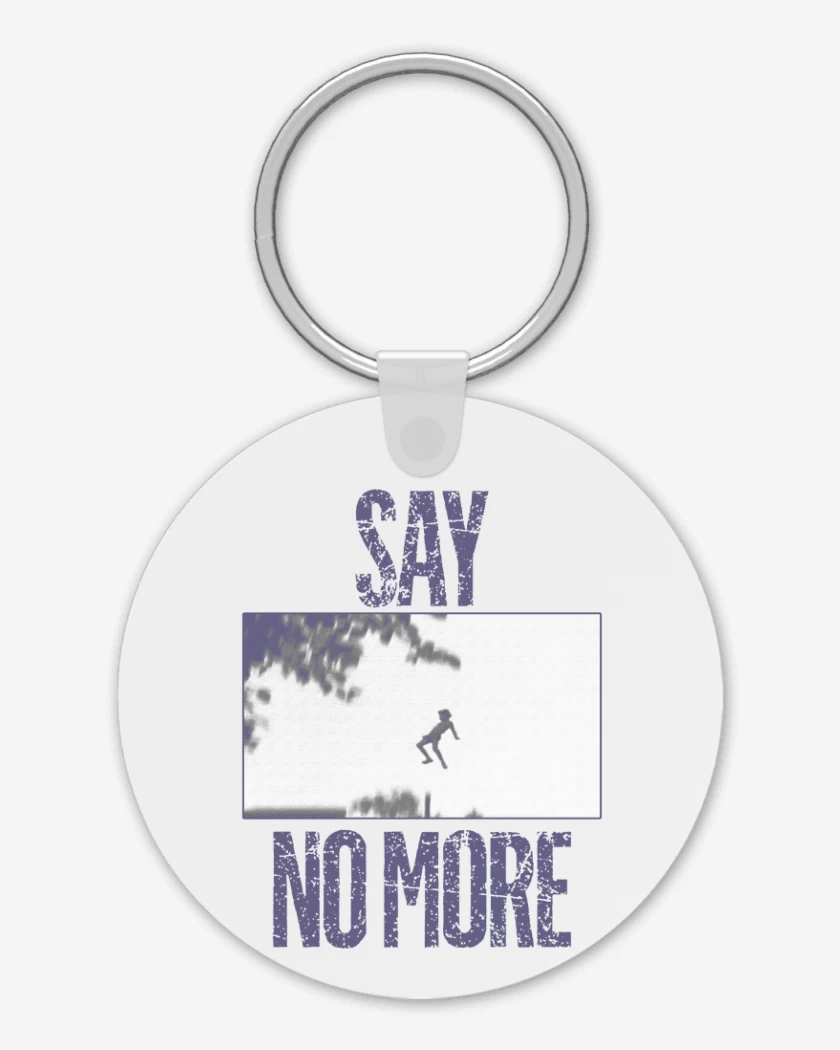 Llavero Blanco de Say no more