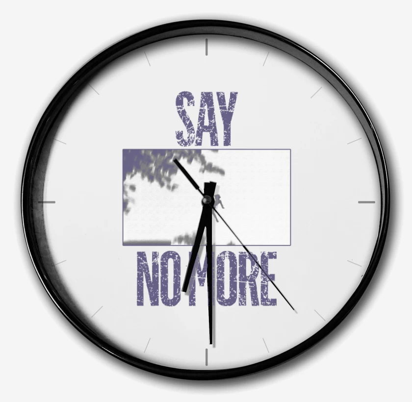Reloj Blanco de Say no more