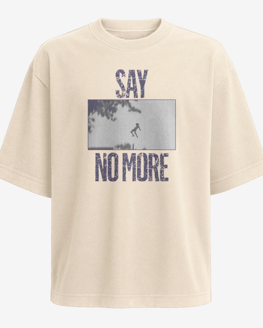 Polera Oversize Say no more