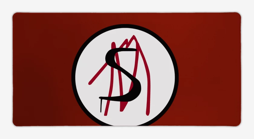 Mouse pad Gamer Rojo de SNM