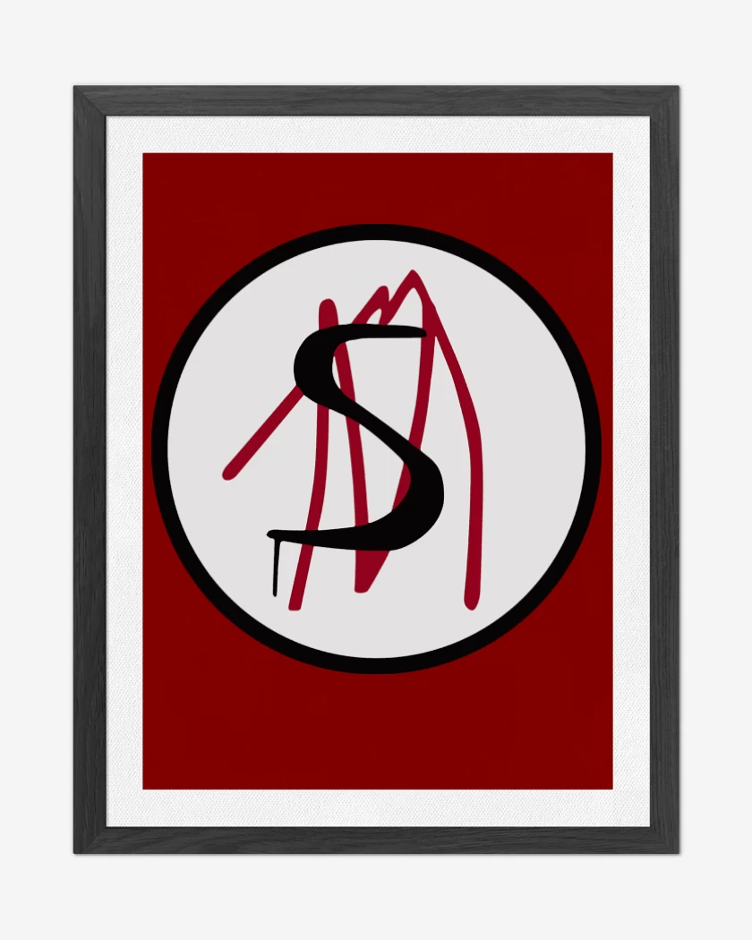 Cuadro decorativo Rojo de SNM