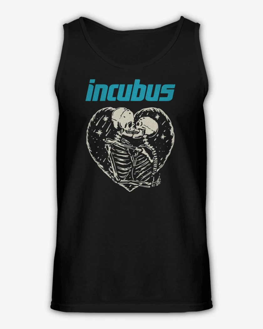 Sudadera Negro de Incubus Calaveras