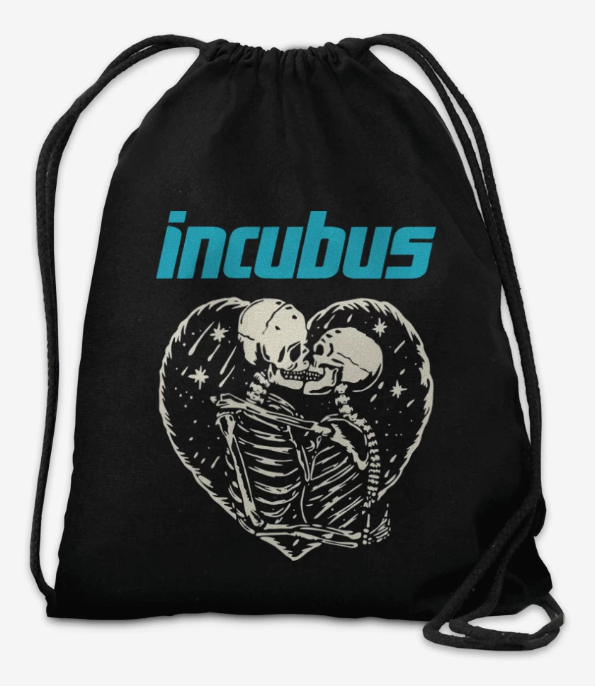 Mochila Negro de Incubus Calaveras