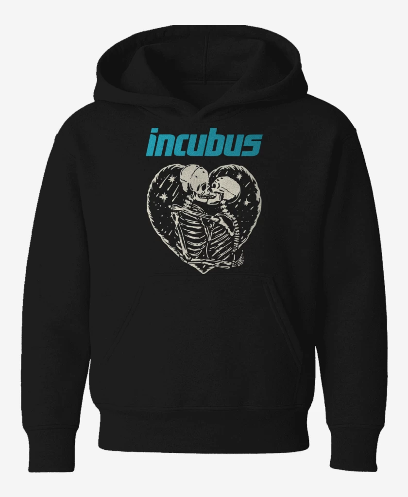 Poleron de niño Negro de Incubus Calaveras