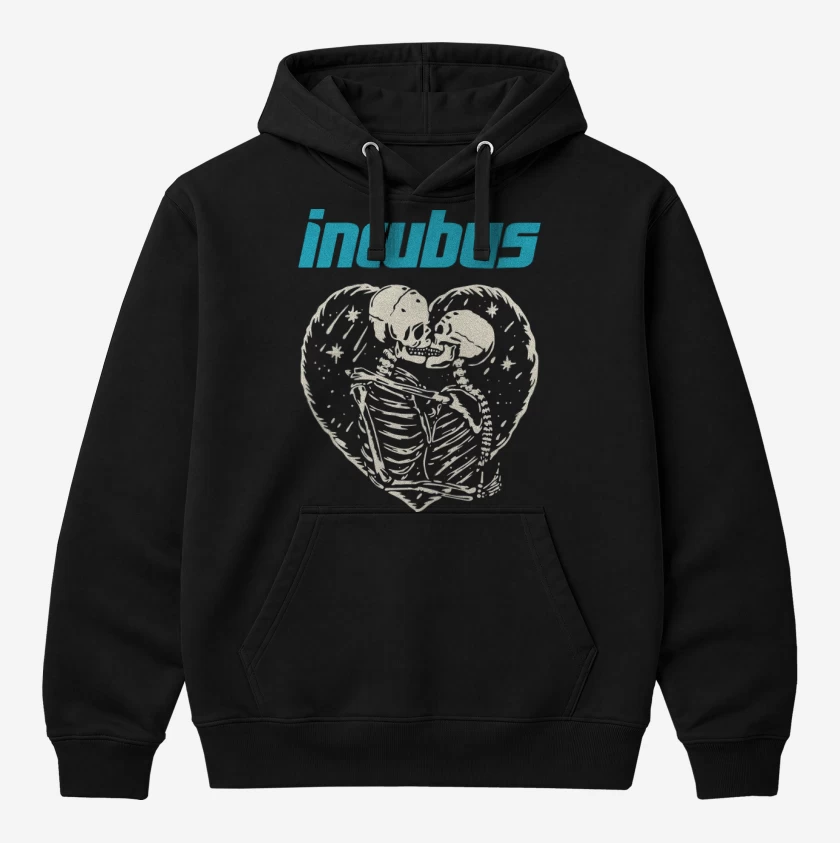 Polerón Canguro Incubus Calaveras