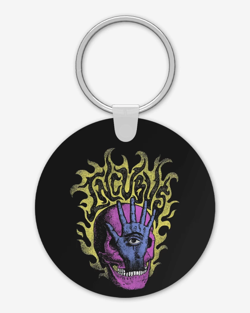 Llavero Negro de Incubus Mano