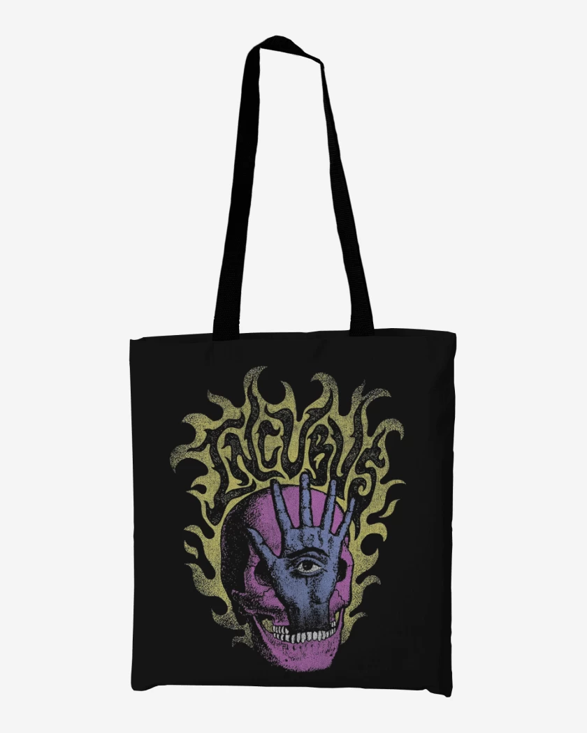 Totebag Negro de Incubus Mano