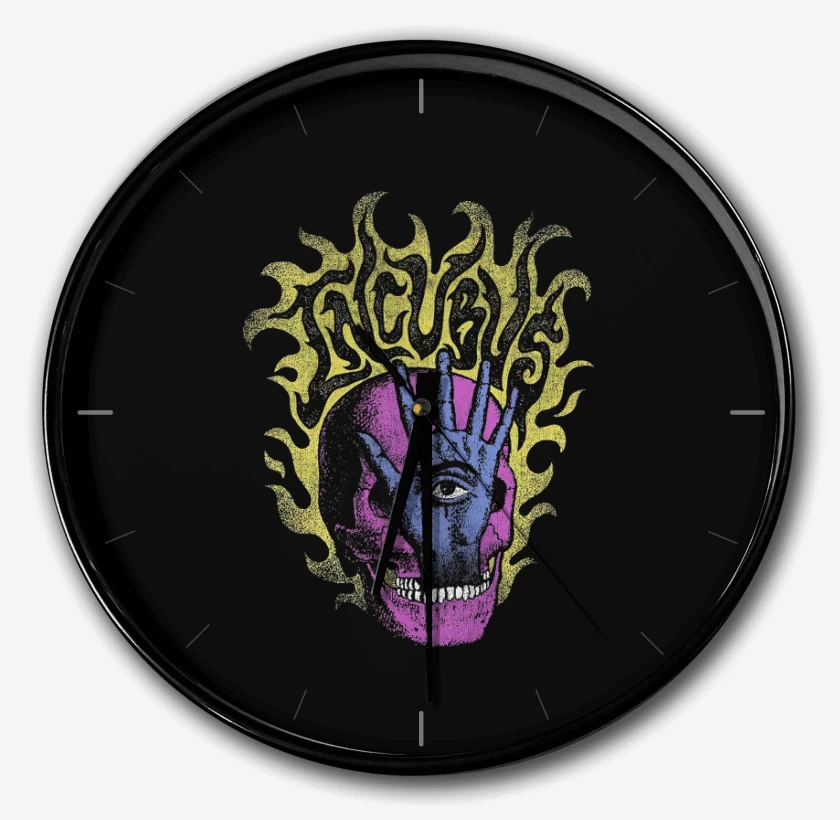 Reloj Negro de Incubus Mano