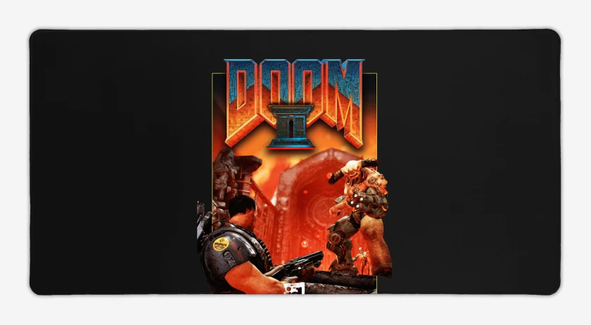 Mouse pad Gamer Doom Hell on Earth