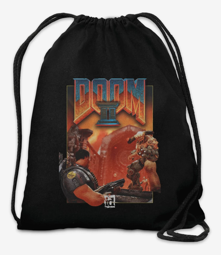 Mochila Negro de Doom Hell on Earth