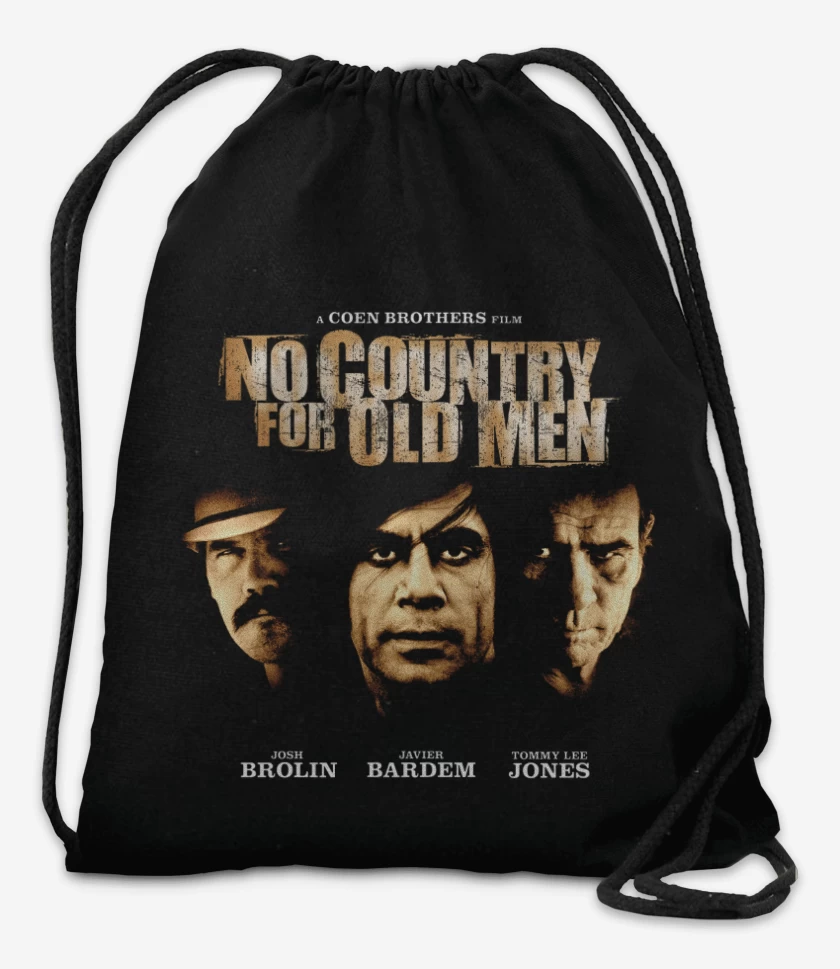Mochila Negro de No country for old men 2