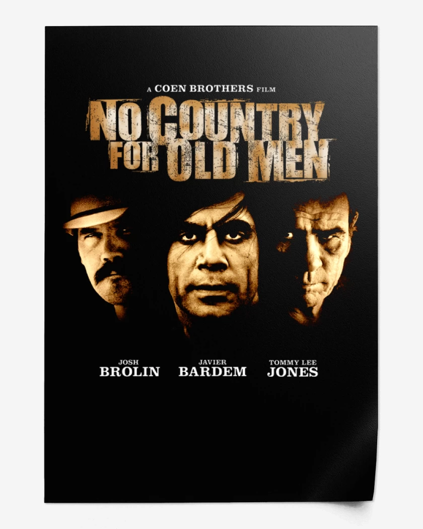 Print No country for old men 2
