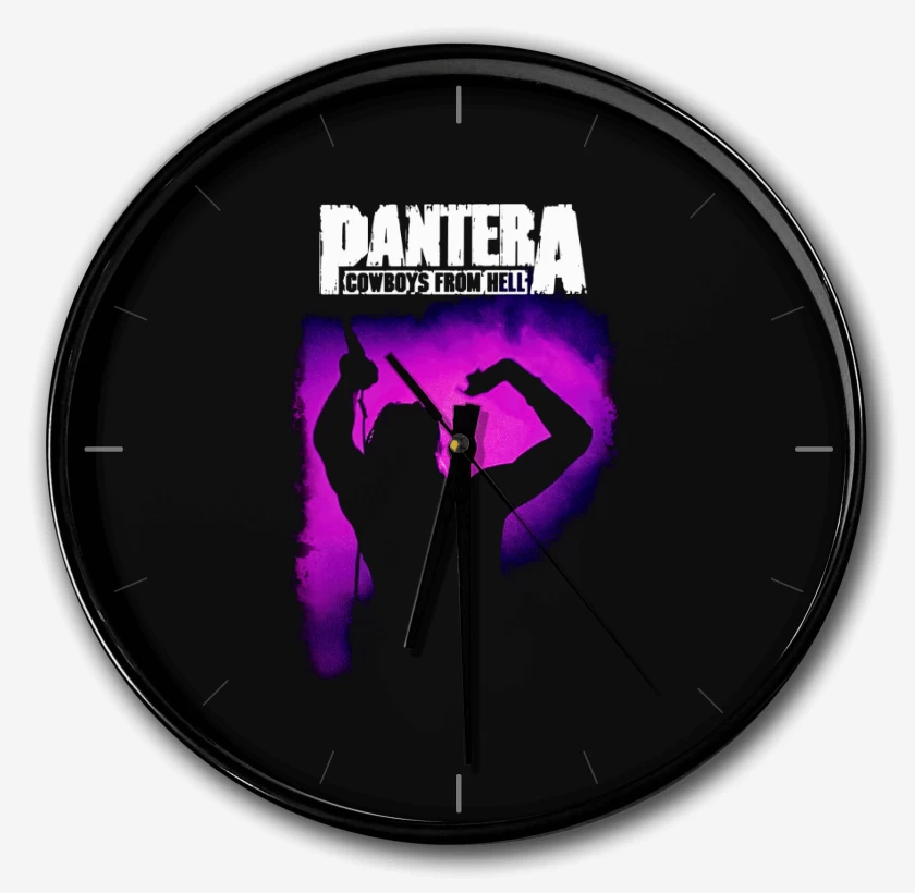 Reloj Negro de Pantera Anselmo