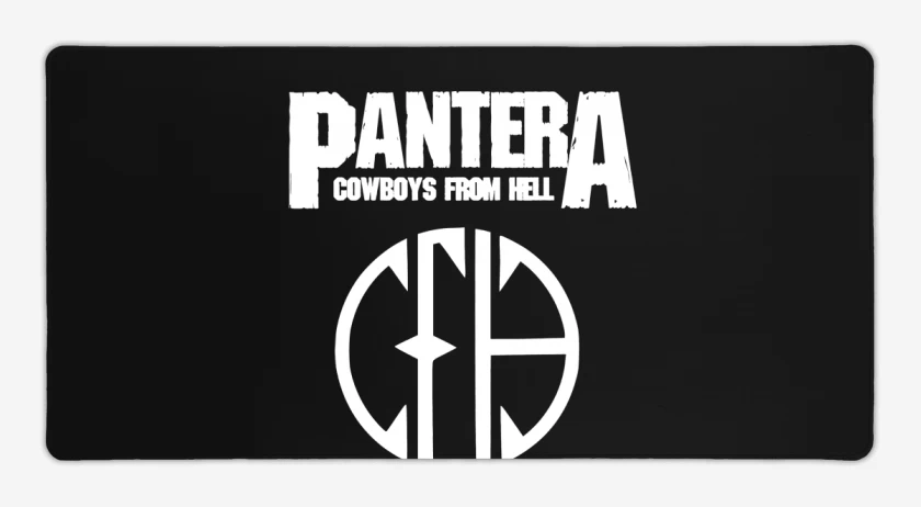 Mouse pad Gamer Negro de Panter CFH