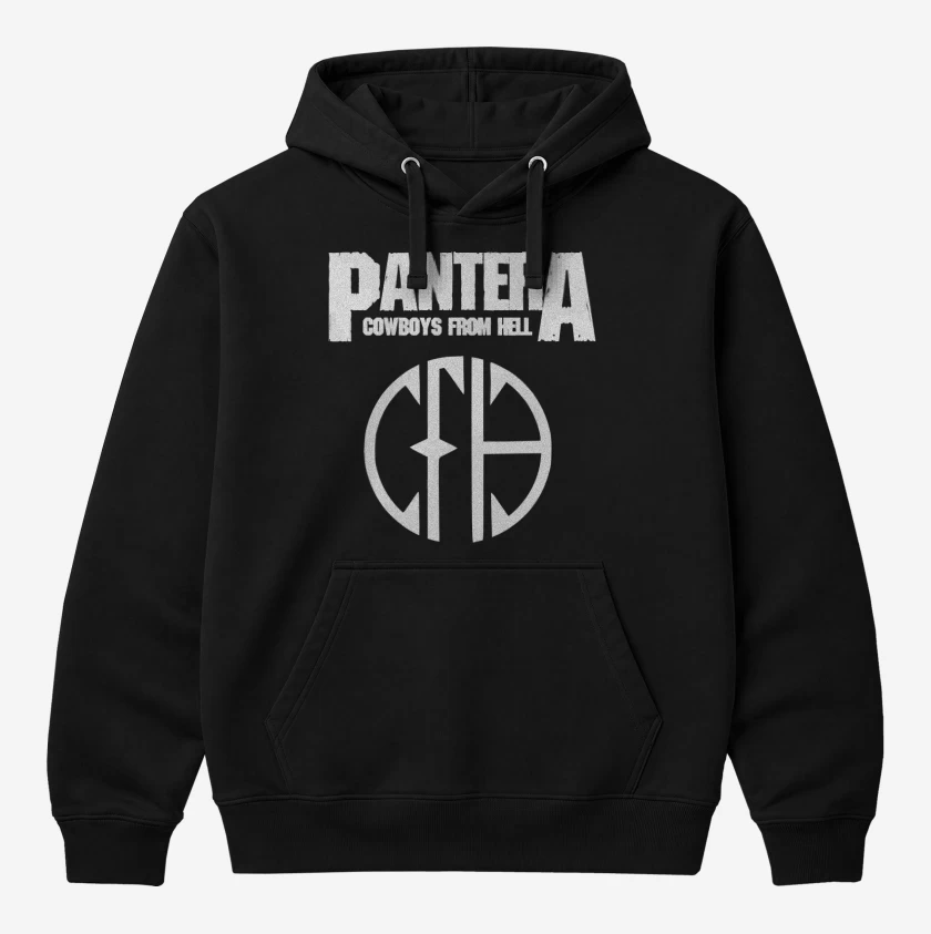 Polerón Canguro Negro de Panter CFH