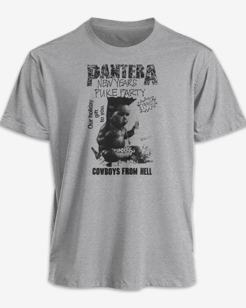 Polera Pantera New Year Puke Party