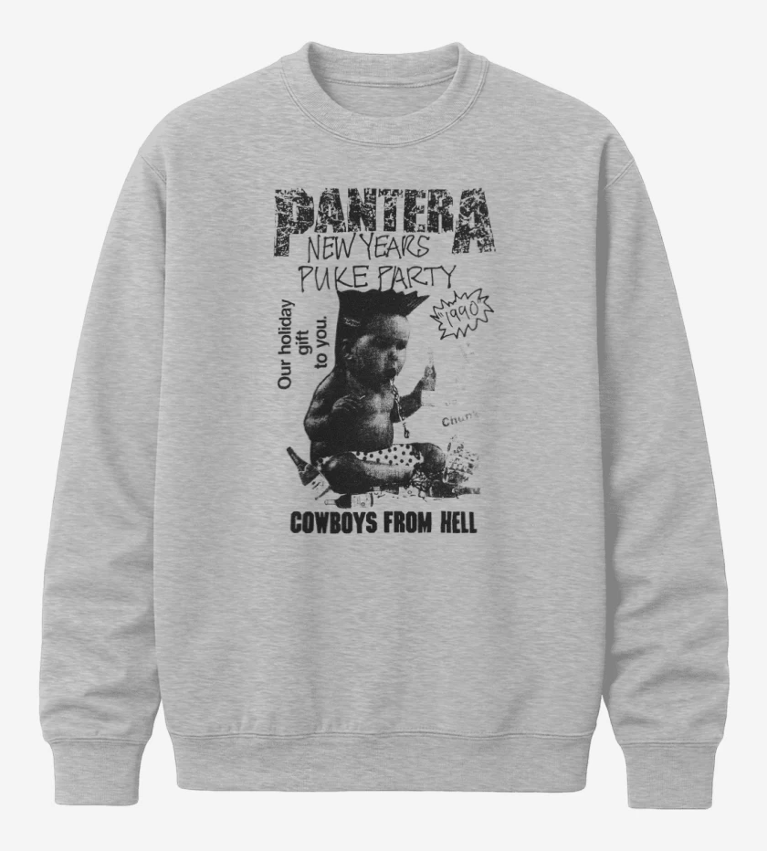 Poleron polo Pantera New Year Puke Party