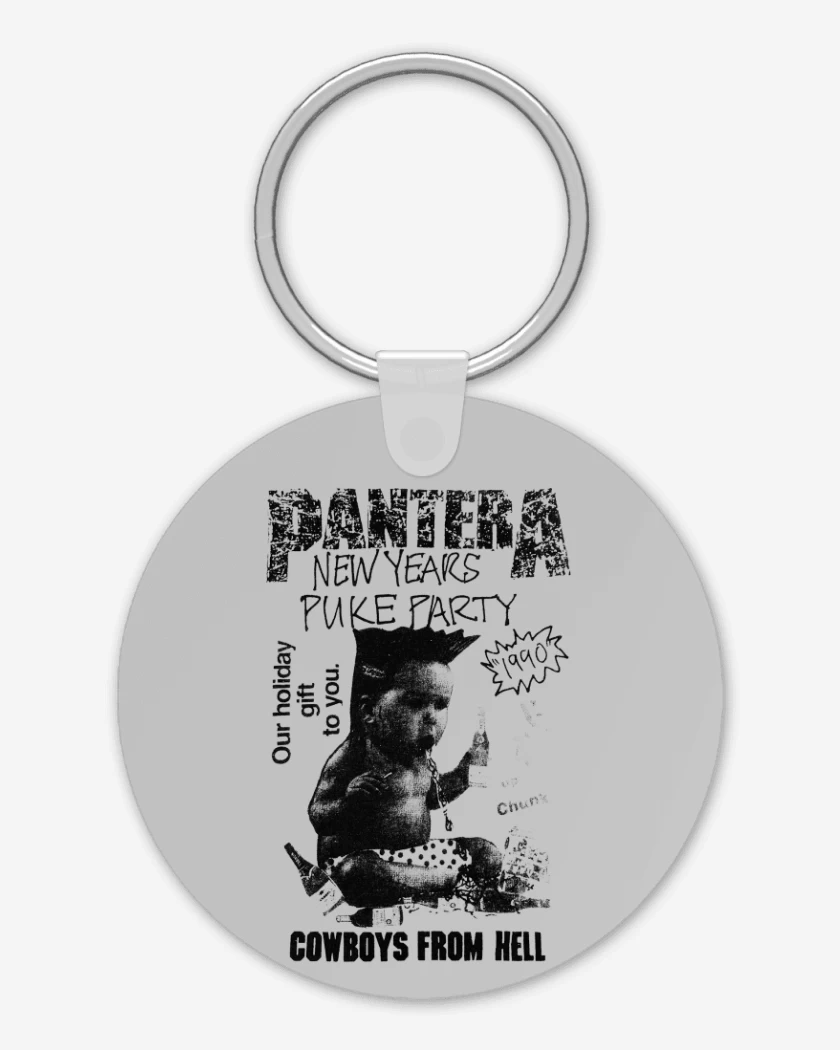 Llavero Pantera New Year Puke Party