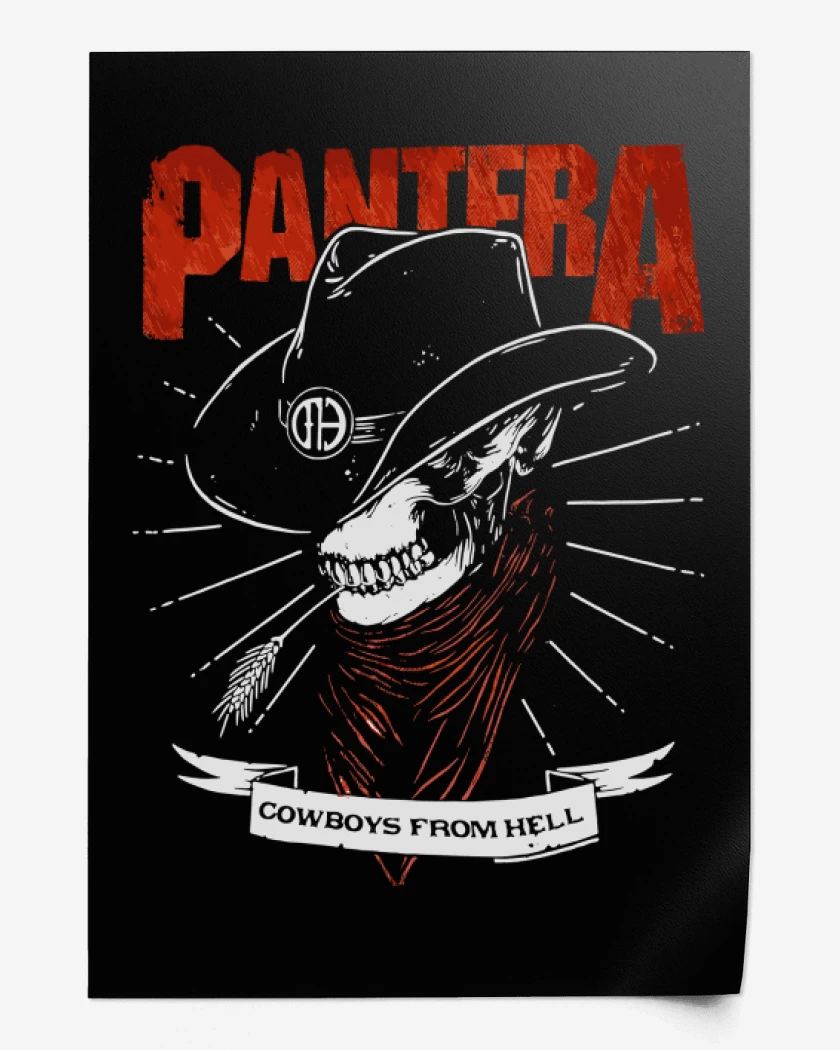 Print Pantera Vaquero