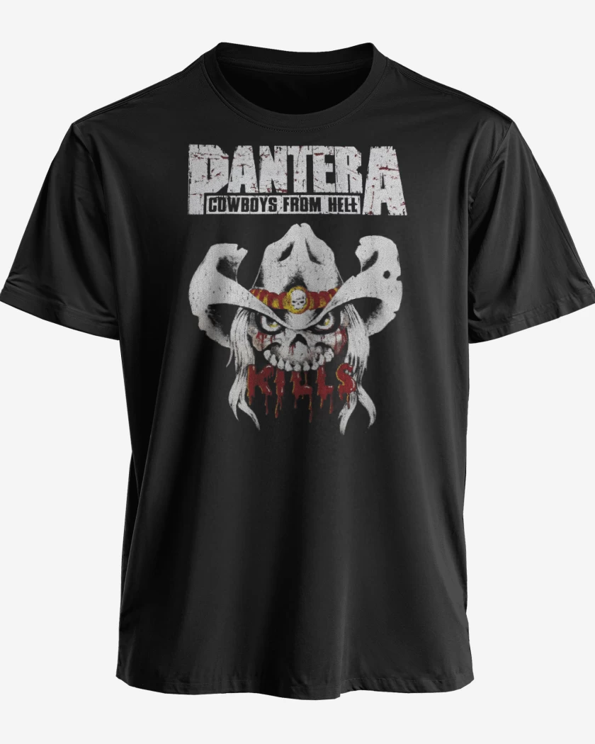 Polera premium Negro de Pantera Kills