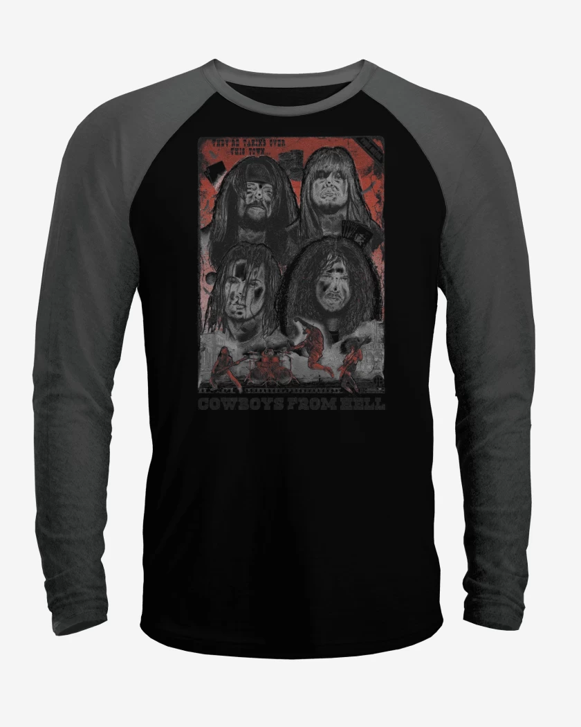 Polera Raglan Pantera Pure Metal