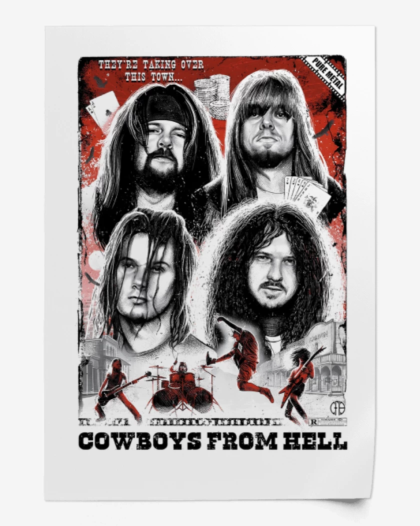 Print Pantera Pure Metal