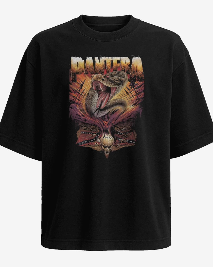 Polera Oversize Pantera Serpiente Sureña